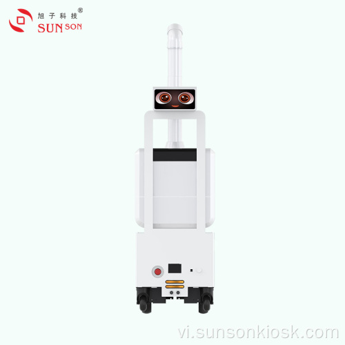 Robot phun sương chống vi khuẩn